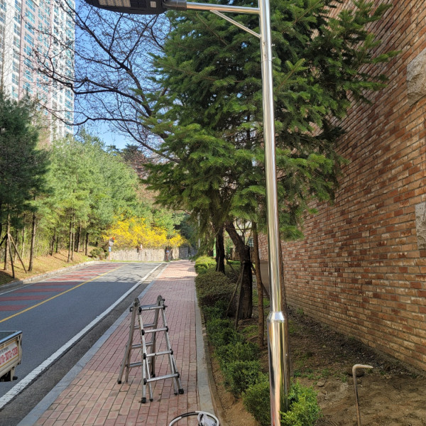 가로등 설치